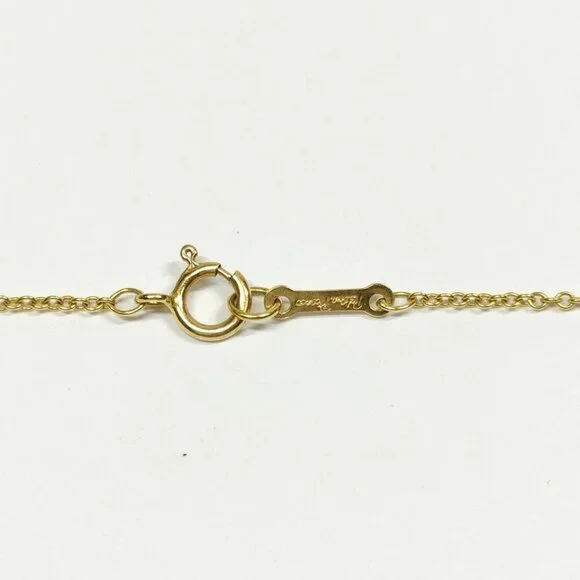 Tiffany and Co. Necklace Loving Heart Picasso Gold 367-050725 - Picture 4 of 9